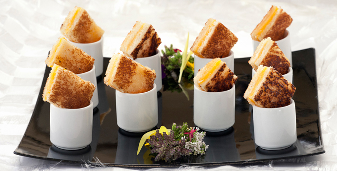 Be sure to do a taste test before deciding on a caterer.